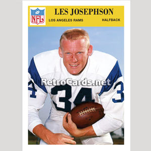 1966P Les Josephson Los Angeles Rams