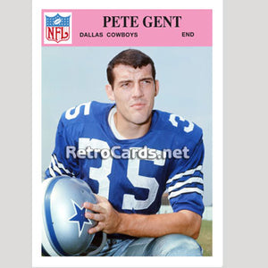 1966P Pete Gent Dallas Cowboys