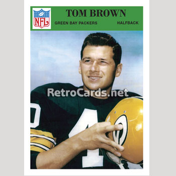 1966P Green Bay Packers RetroCards Set • series II