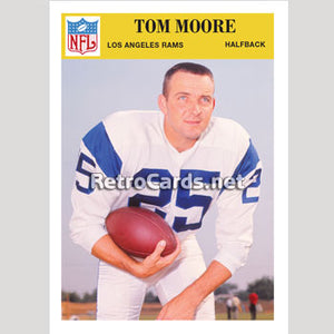 1966P Tom Moore Los Angeles Rams