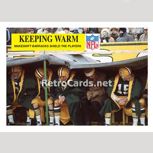 1968P Packers Huddle In Barracks Green Bay Packers