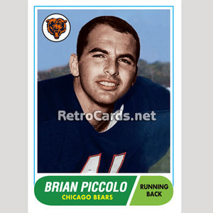 1968T Brian Piccolo Chicago Bears