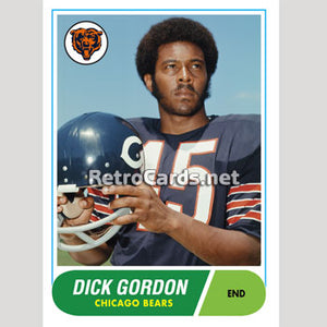 1968T Dick Gordon Chicago Bears