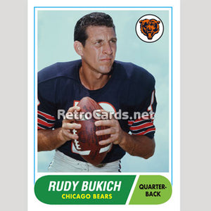 1968T Rudy Bukich Chicago Bears
