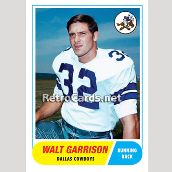 1968t Walt Garrison Dallas Cowboys – Retrocards