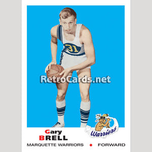 1969 Gary Brell Marquette Warriors