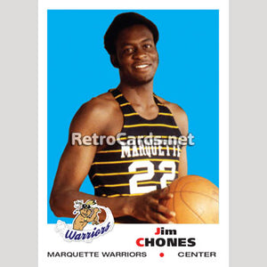1969 Jim Chones Marquette Warriors