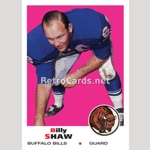 1969T Billy Shaw Buffalo Bills