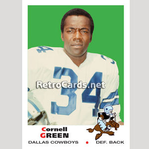 1969T Cornell Green Dallas Cowboys