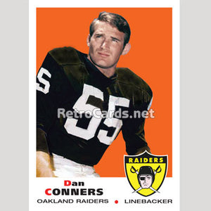 1969T Dan Conners Oakland Raiders