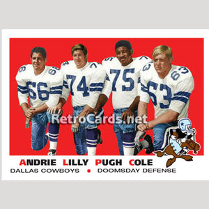 1969T Doomsday Defense Dallas Cowboys