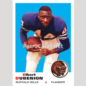 1969T Elbert Dubenion Buffalo Bills