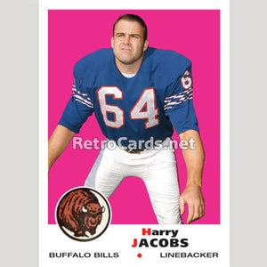 1969T Harry Jacobs Buffalo Bills