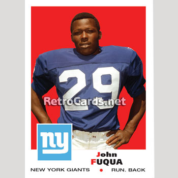 1969T New York Giants RetroCards Set