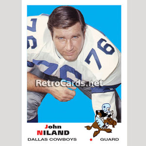 1969T John Niland Dallas Cowboys