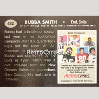 1969T Baltimore Colts RetroCard Set