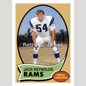 1970T Jack Reynolds Los Angeles Rams