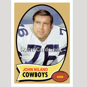 1970T John Niland Dallas Cowboys