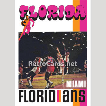 197172T Floridians Team Miami Floridians RetroCards