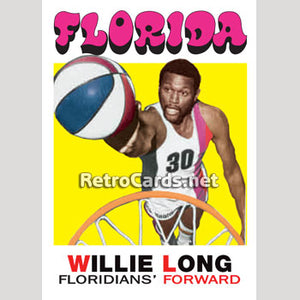 1971-72T Willie Long Miami Floridians