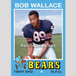 1971T Bob Wallace Chicago Bears