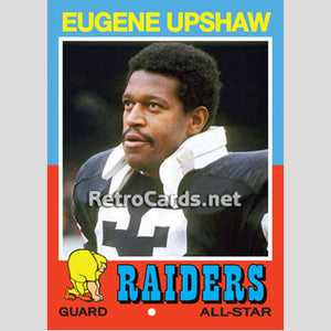 1971T Gene Upshaw NFL All Stars