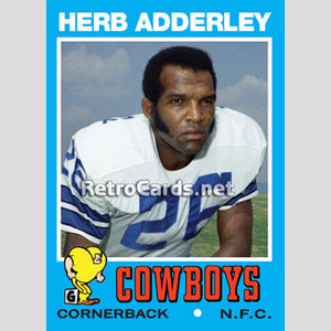 1971T Herb Adderley Dallas Cowboys