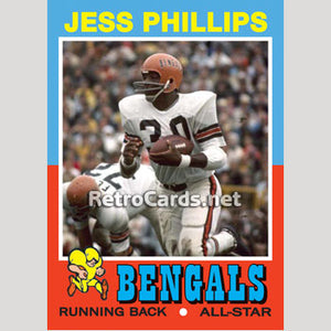 1971T Jess Phillips NFL All Stars