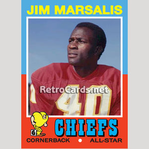 1971T Jim Marsalis NFL All Stars
