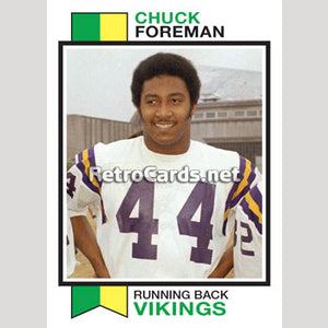 1973T Chuck Foreman Minnesota Vikings