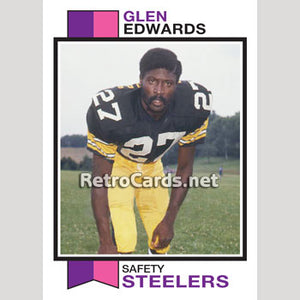 1973T Glen Edwards Pittsburgh Steelers