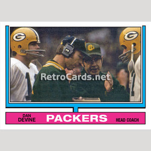 1974T Dan Devine Green Bay Packers