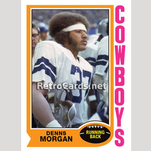 1974TNBA Dennis Morgan Dallas Cowboys