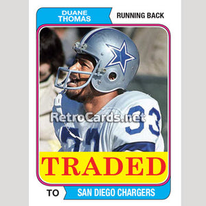 1974TMLB Duane Thomas Dallas Cowboys