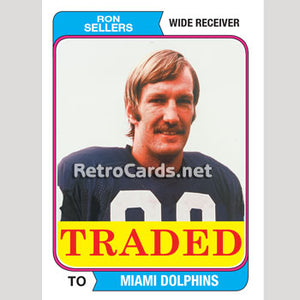 1974TMLB Ron Sellers Dallas Cowboys
