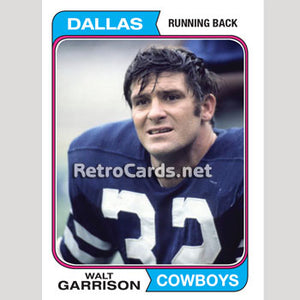 1974TMLB Walt Garrison Dallas Cowboys