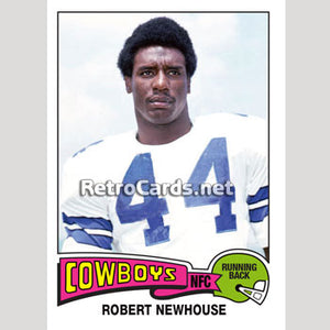 1975T Robert Newhouse Dallas Cowboys