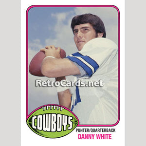 1976T Danny White Dallas Cowboys