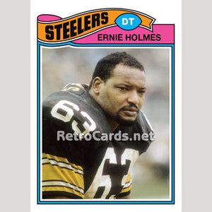 1977T Ernie Holmes Pittsburgh Steelers