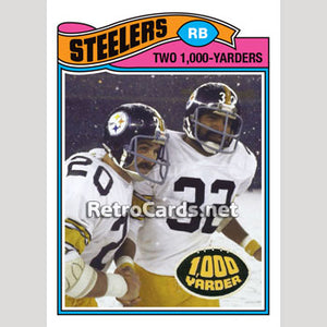 1977T Highlight 1,000-Yarders Pittsburgh Steelers