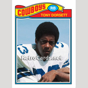 1977T Tony Dorsett Dallas Cowboys