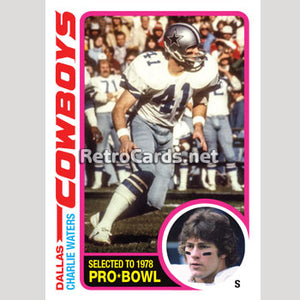 1978-79TNBA Charlie Waters Dallas Cowboys
