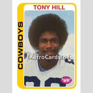 1978T Tony Hill Dallas Cowboys