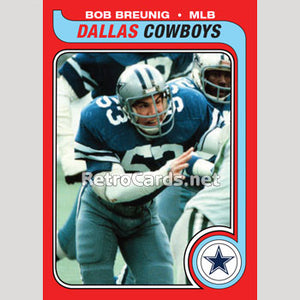 1979T-NHL Bob Breunig Dallas Cowboys