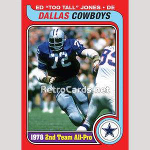 1979T-NHL Ed Jones Dallas Cowboys