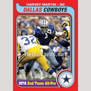 1979T-NHL Harvey Martin Dallas Cowboys