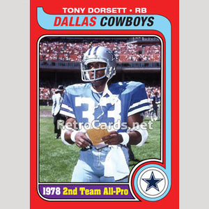 1979T-NHL Tony Dorsett Dallas Cowboys