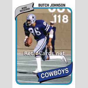 1980T MLB Butch Johnson Dallas Cowboys