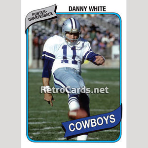 1980T MLB Danny White Dallas Cowboys