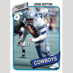 1980T MLB John Dutton Dallas Cowboys